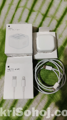 20w Apple adapter and cable